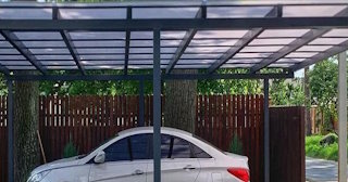 Монолитные навесы для автомобиля в Красноярске - Качественный монтаж от Производственно-Строительной Компании «Архитек» от 1740 руб.